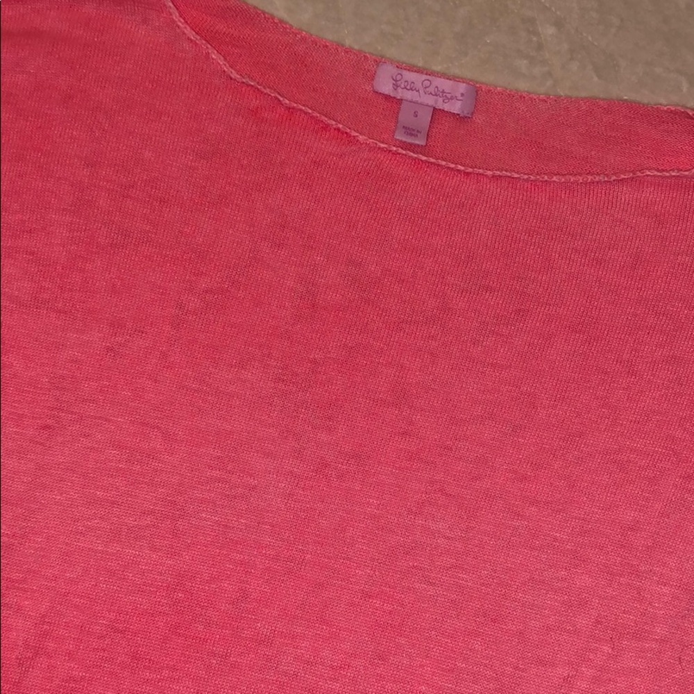 Long sleeve linen Lilly Pulitzer top